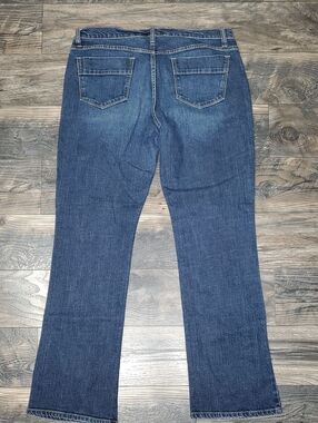 Old Navy Sweetheart Bootcut Blue Denim Jeans Women's Size 14 Long